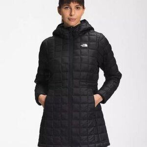 Black North Face ThermoBall Eco Parka Jacket | Size M